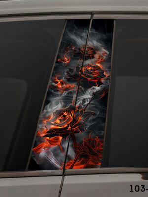 Вогняні троянди 103