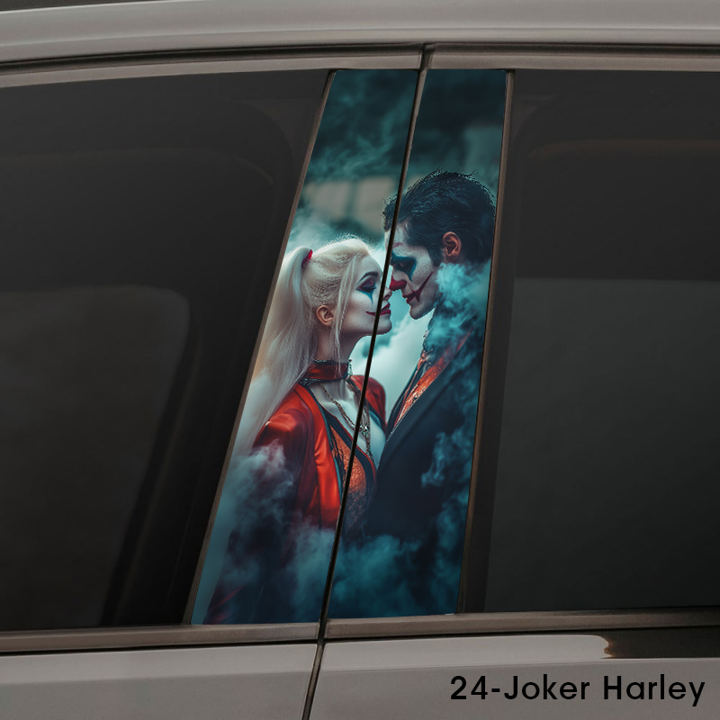 Джокер та Харлі на фоні диму 24
