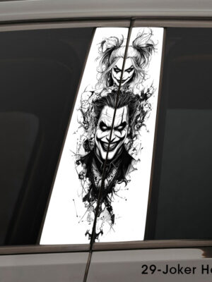 Джокер та Харлі чорно-білі 29