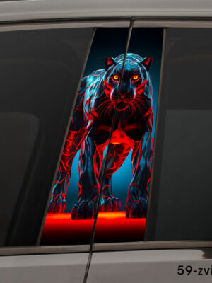 Пантера червоно-синій 59