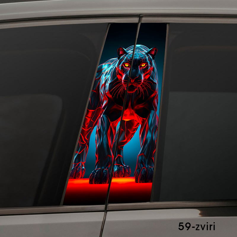 Пантера червоно-синій 59